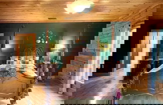 Photo 3 - A true log cabin with 360 degree mountain views - Pet and Motorcycle friendly! 5 Bedroom Cabin by RedAwning