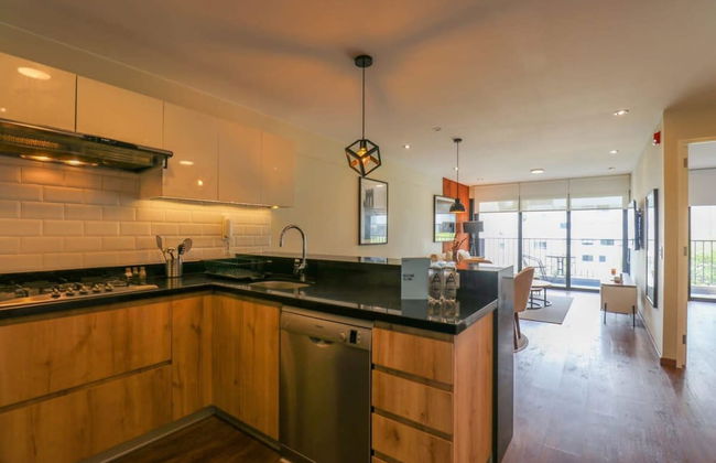 w Fascinating 1BR With Balcony in Miraflores - Foto 26