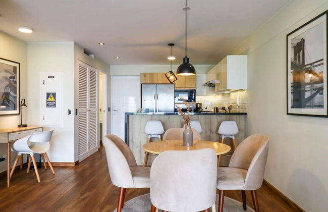w Fascinating 1BR With Balcony in Miraflores - Foto 30
