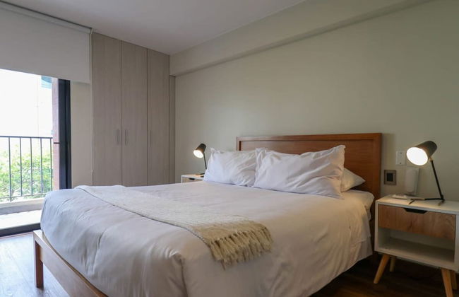 w Fascinating 1BR With Balcony in Miraflores - Foto 40