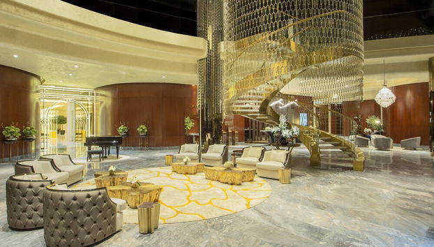 Sitzecke in der Lobby