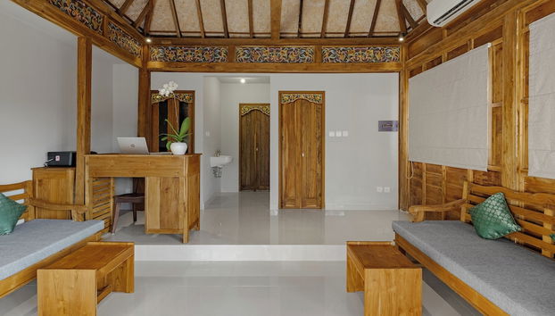 Sala de estar do lobby