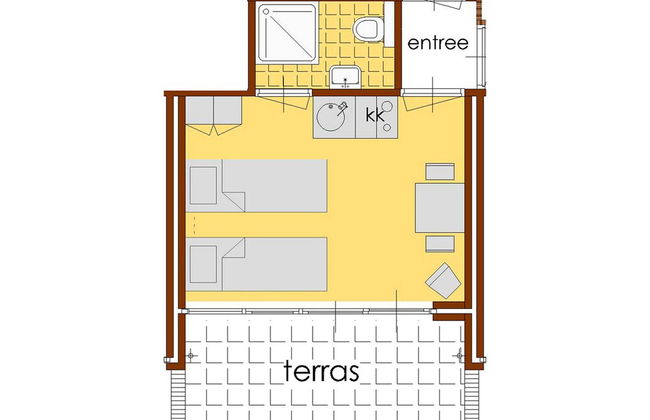 Apartment in De Koog With Free Parking - Foto 8