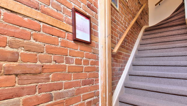 Interior entrance