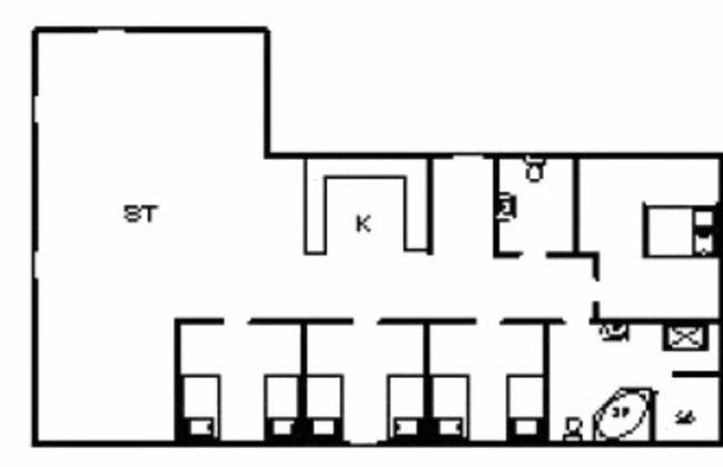 8 Person Holiday Home in Tarm - Photo 5