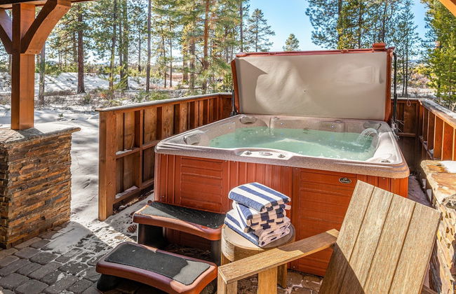 Big Pine by Avantstay Stunning Secluded Oregon Home w/ Hot Tub - Foto 22