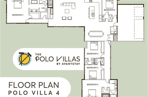 Foto 14 - Polo Villa 4 by Avantstay Features Outdoor Kitchen, Pool, & Spa 260318 5 Bedrooms