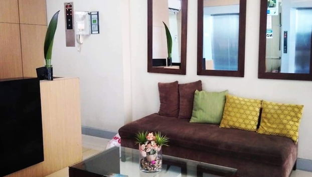 Sala de estar do lobby