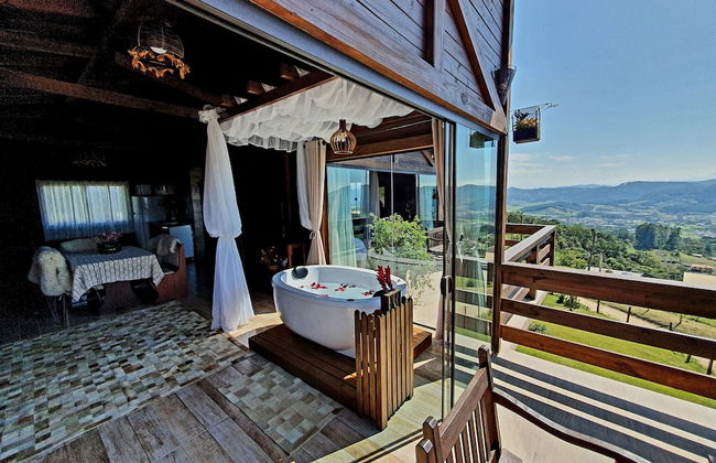 Chalé da Montanha com Ofurô - Sto Amaro - Foto 10