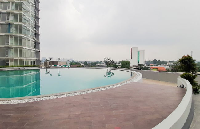 Fully Furnished Studio with Comfort Design Majestic Point Serpong Apartment - Foto 19