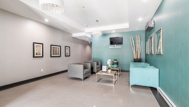 Sala de estar do lobby