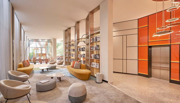 Sala de estar do lobby