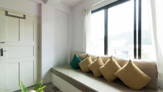 Sala de estar do lobby