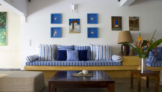 Zona de estar del vestíbulo