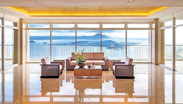 Sala de estar do lobby