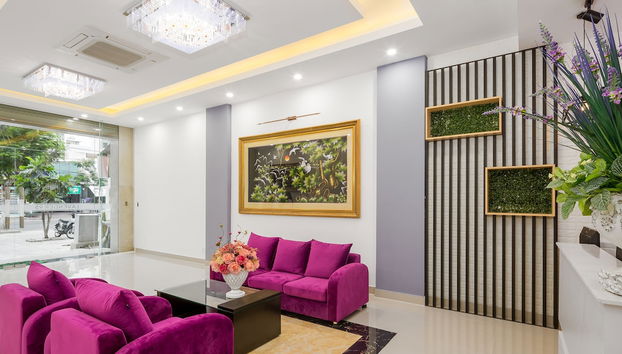 Zona de estar del vestíbulo