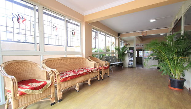 Sitzecke in der Lobby