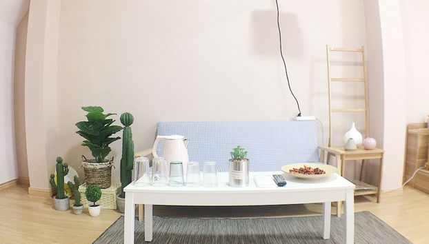 Sala de estar do lobby