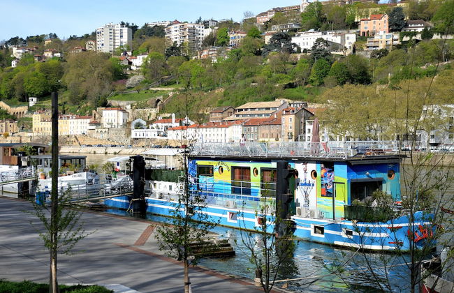 Studio Péniche Centre Lyon Insolite - Foto 49