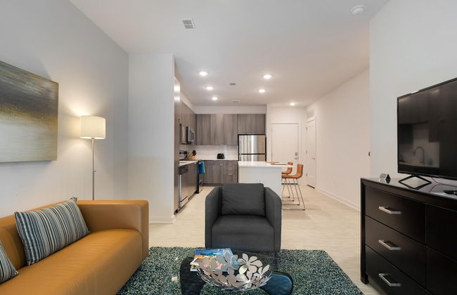 S1bf Rare Find - Bright and Modern 1-br w Free Parking - Foto 3