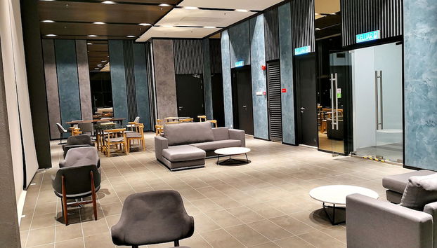 Sala de estar do lobby
