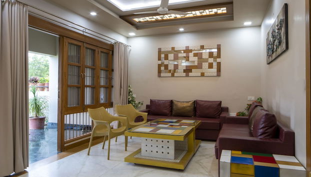 Sitzecke in der Lobby