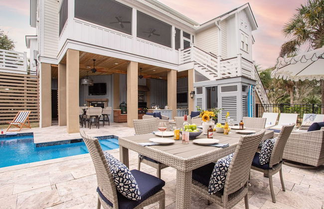 1blck to Beach, Pool, Firepit, Outdoor Kitchen, Game Room Pelican by Avantstay - Foto 26