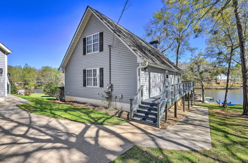 Photo 12 - Lakefront Eatonton Home: Boat Dock + Fire Pit