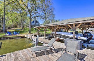 Photo 1 - Lakefront Eatonton Home: Boat Dock + Fire Pit