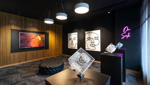 Sala de estar do lobby