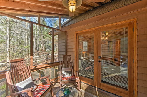 Photo 29 - Blue Ridge Mtns Creekside Cabin w/ Hot Tub + Pier