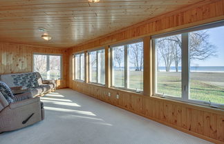 Photo 3 - Lakefront Aitkin Home w/ Sunroom + Fireplace