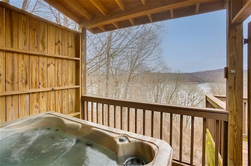 Photo 3 - Peaceful Celina Cabin w/ Hot Tub & Lake View