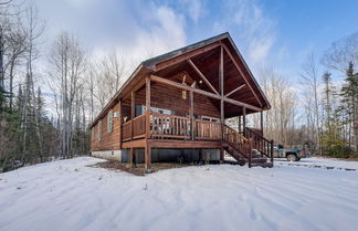 Photo 1 - Peaceful Bradford Cabin w/ Pond & Covered Deck