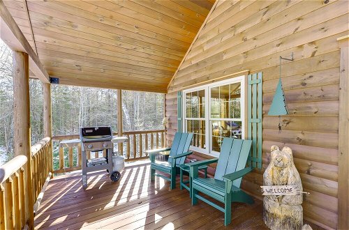 Photo 6 - Peaceful Bradford Cabin w/ Pond & Covered Deck