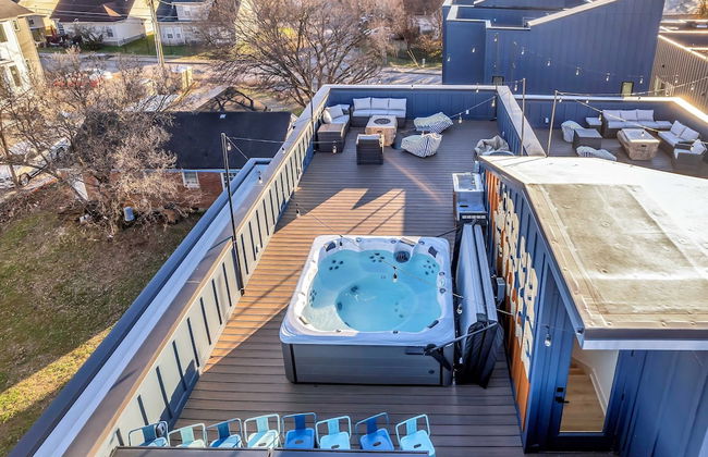 Twin Homes Hot Tub Rooftop Game Zone at Nashville - Foto 79