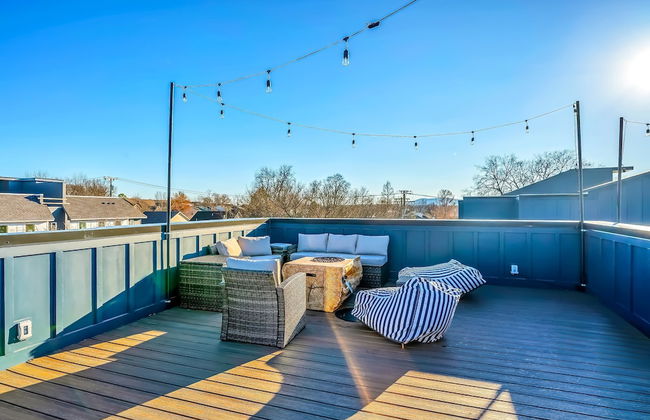 Hot Tub Game Room Rooftop Downtown Nashville - Foto 42