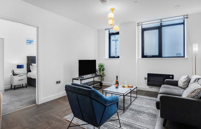 Lovely 2-bed Apartment in Birmingham - Foto 16