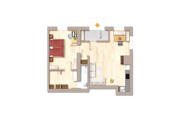 Holiday Home for 3 People in Brixlegg - Photo 5