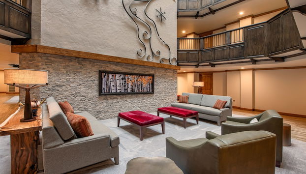 Sitzecke in der Lobby