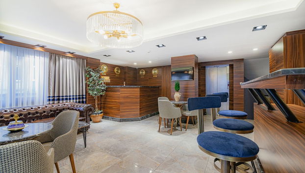 Sala de estar do lobby