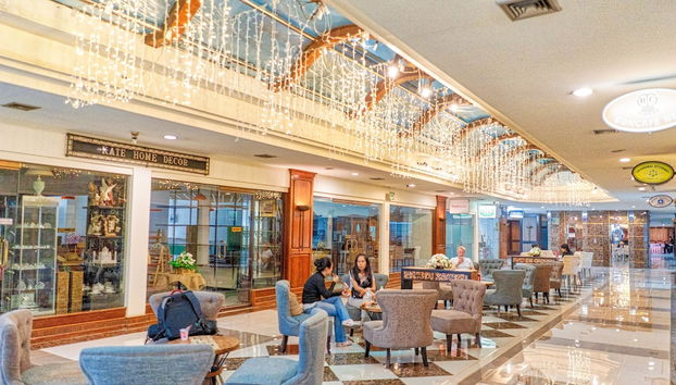 Sitzecke in der Lobby