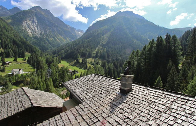 Mountain View Holiday Home in Binntal near Lengtal Deck - Foto 14