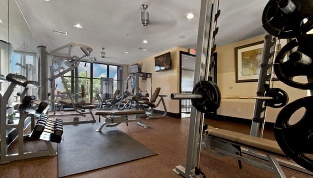 Fitnessbereich