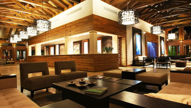 Sala de estar do lobby