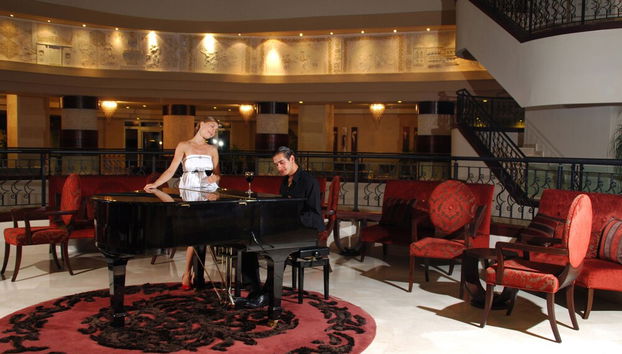Sitzecke in der Lobby