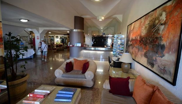 Sitzecke in der Lobby