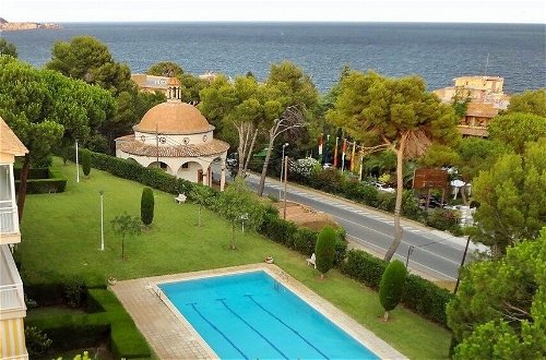 Foto 34 - Apartamento con vistas al mar y piscina en Playa de Aro