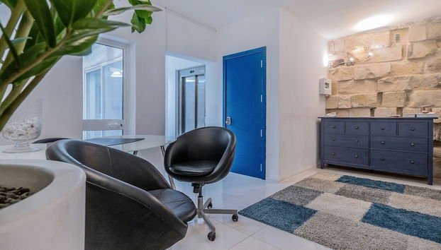 Sitzecke in der Lobby