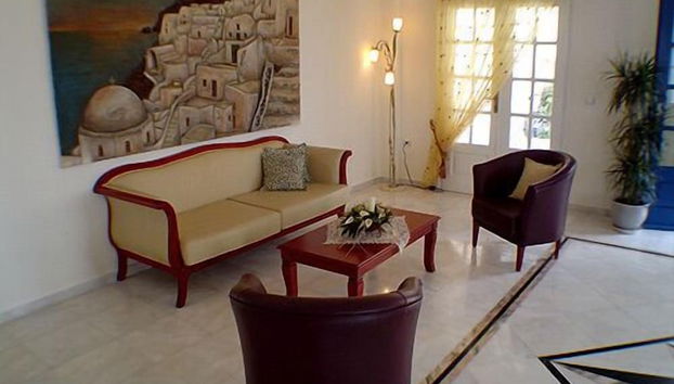 Sala de estar do lobby